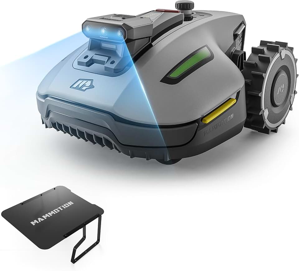 etezen - Yuka Mini 2 - jusqu’à 500m² - IA 3 caméras, mini garage, signal stable