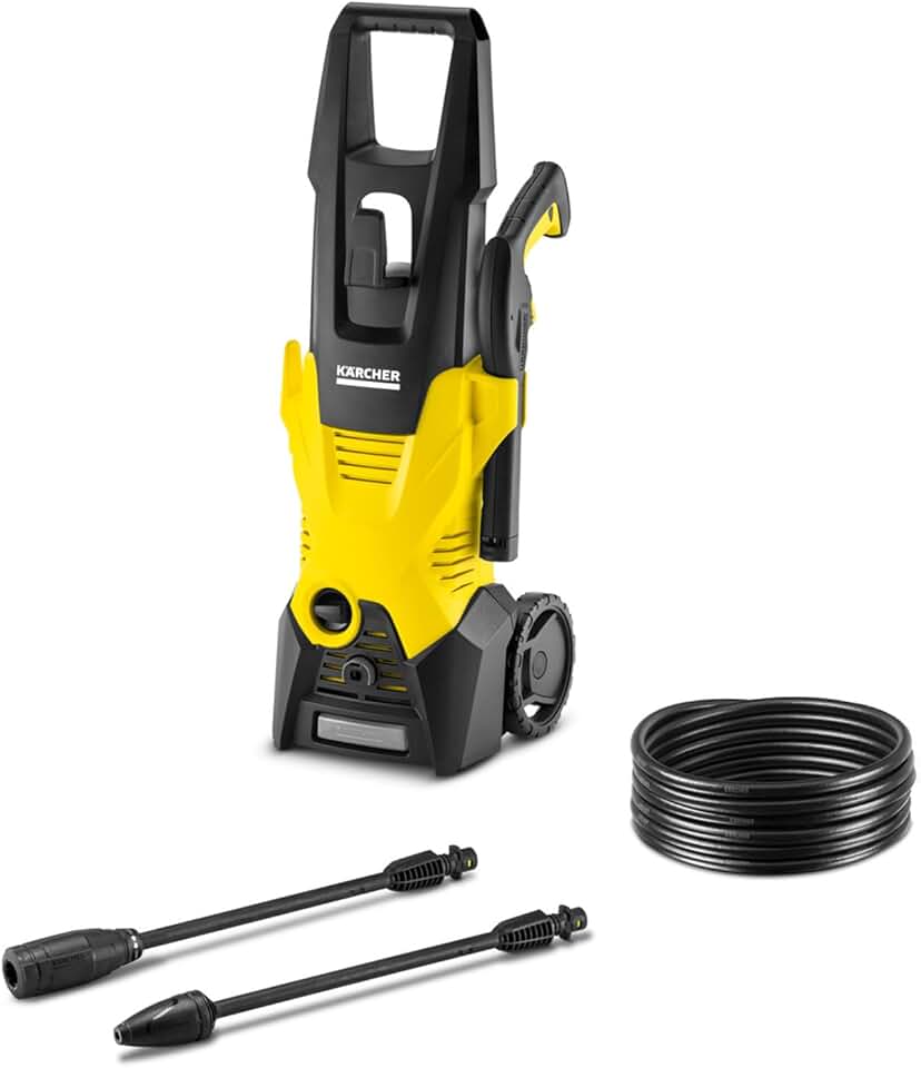 etezen - K 3 - 25 m²/h, 120 bars, débit 380 l/h - pistolet & accessoires
