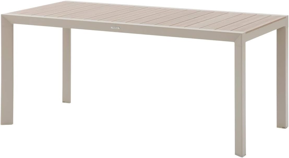 etezen - Evasion 6 places - aluminium effet bois lin et argile