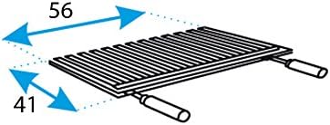 etezen - Barbecue inox avec grille fer - 71406