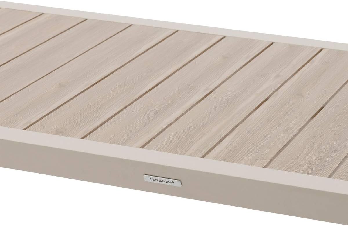 etezen - Evasion 6 places - aluminium effet bois lin et argile