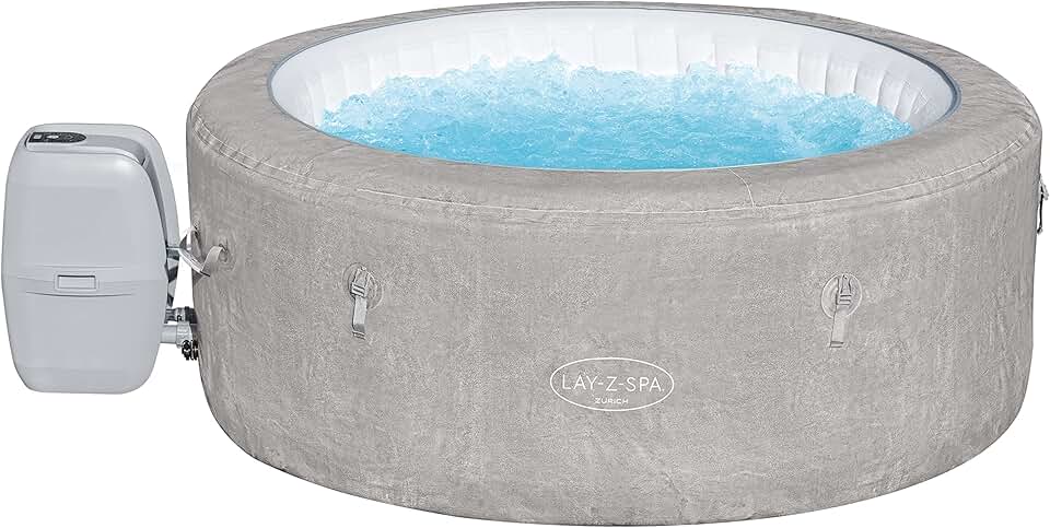 etezen - etezen Zurich EnergySense - 180x66 cm - 2-4 pers., 120 AirJet, couverture isolante, filtration cartouche