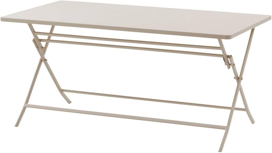 etezen - Greensboro - table pliante rectangulaire 6 places - acier epoxy antirouille