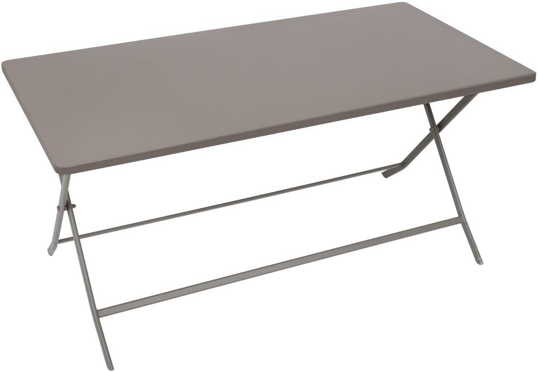 etezen - Greensboro - 6 places - acier antirouille, pliante, rectangulaire