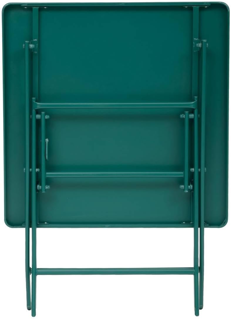 etezen - Greensboro Opale - 2 places - Acier renforcé antirouille, 55x55 cm