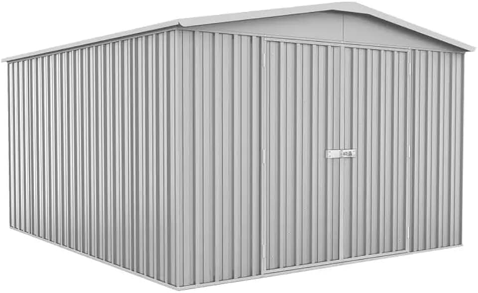 etezen – Abri de jardin métal – 11 m² – résistant, spacieux