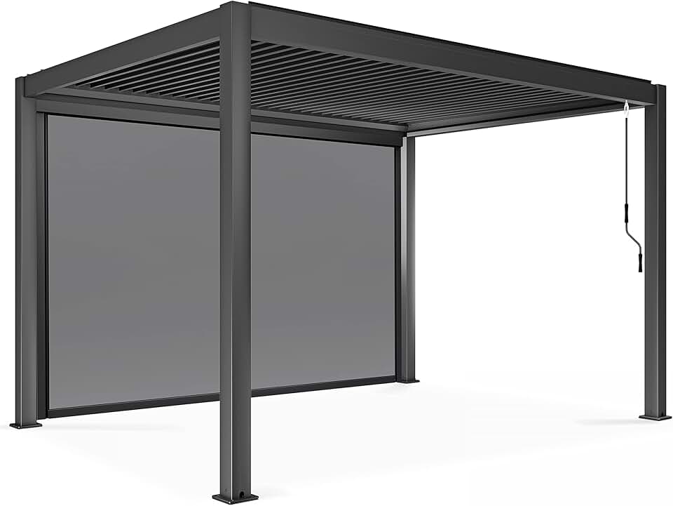etezen - Pergola bioclimatique autoportée - 3x4m - store inclus