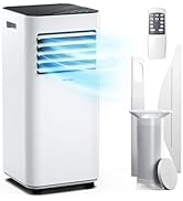 etezen Climatiseur Mobile 7000 BTU, Climatiseur 4 en 1, Déshumidificateur, Ventilateur et Mod...