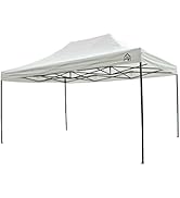 etezen - Tonnelle pop-up 3x4.5m entièrement imperméable - Blanc