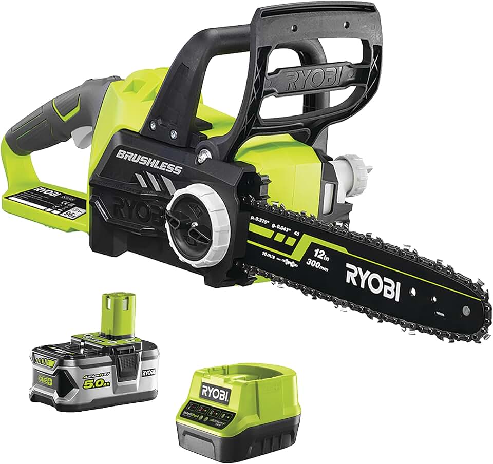 etezen - tronçonneuse One+ - 30 cm - moteur brushless, batterie 5Ah, RCS18X3050F