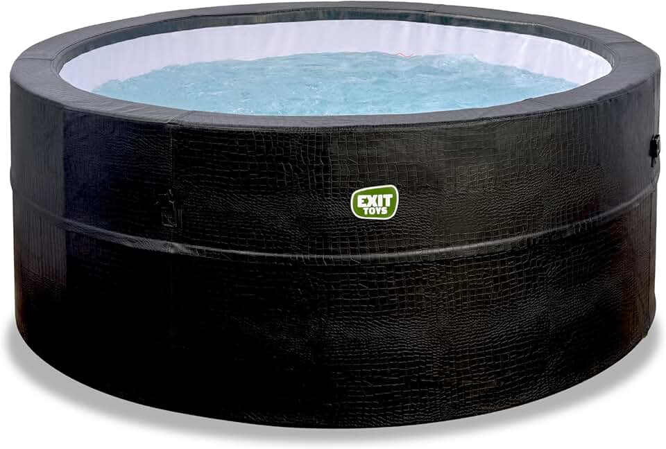 etezen - Leather Premium Spa extérieur 184x73cm - 4 places, chauffage, 120 jets air