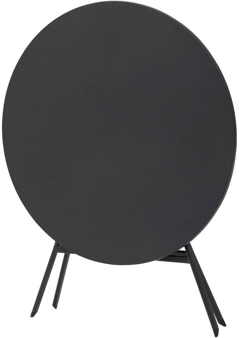 etezen - Greensboro série - ronde pliante 4 places - acier époxy renfort