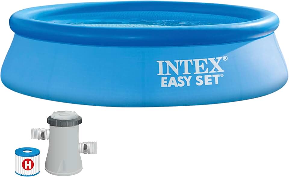 etezen - Easy Set 28122NP - Piscine autoportée 3,05x0,76m, épurateur 1m3/h