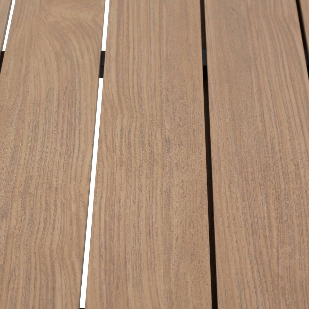 etezen - Evasion Extensible 8 places - aluminium antirouille - effet bois