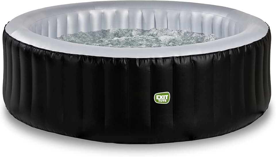 etezen - Silver Classic Spa - 204x65cm - 4 places, chauffage, 140 jets d'air, filtration