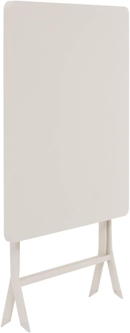 etezen - Greensboro - 2 places - Table carrée pliante acier époxy renforcé