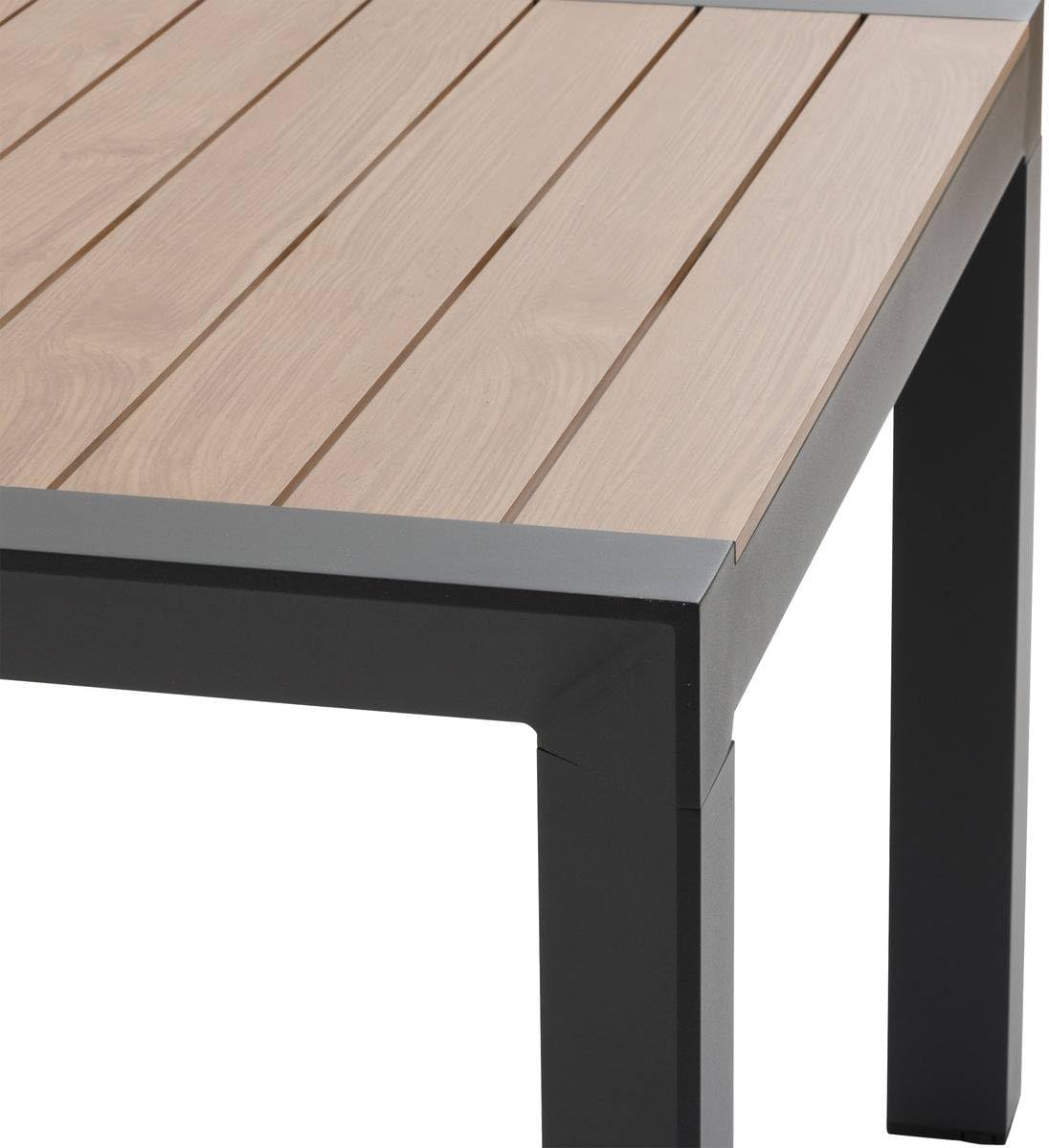 etezen - Évasion Honey et Graphite - 8 places - aluminium et effet bois