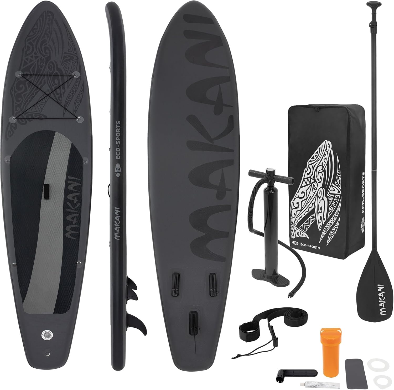 etezen - Stand Up Paddle Gonflable - 305/308/320/380 cm - PVC, 120/150 kg, épaisseur 10/15 cm