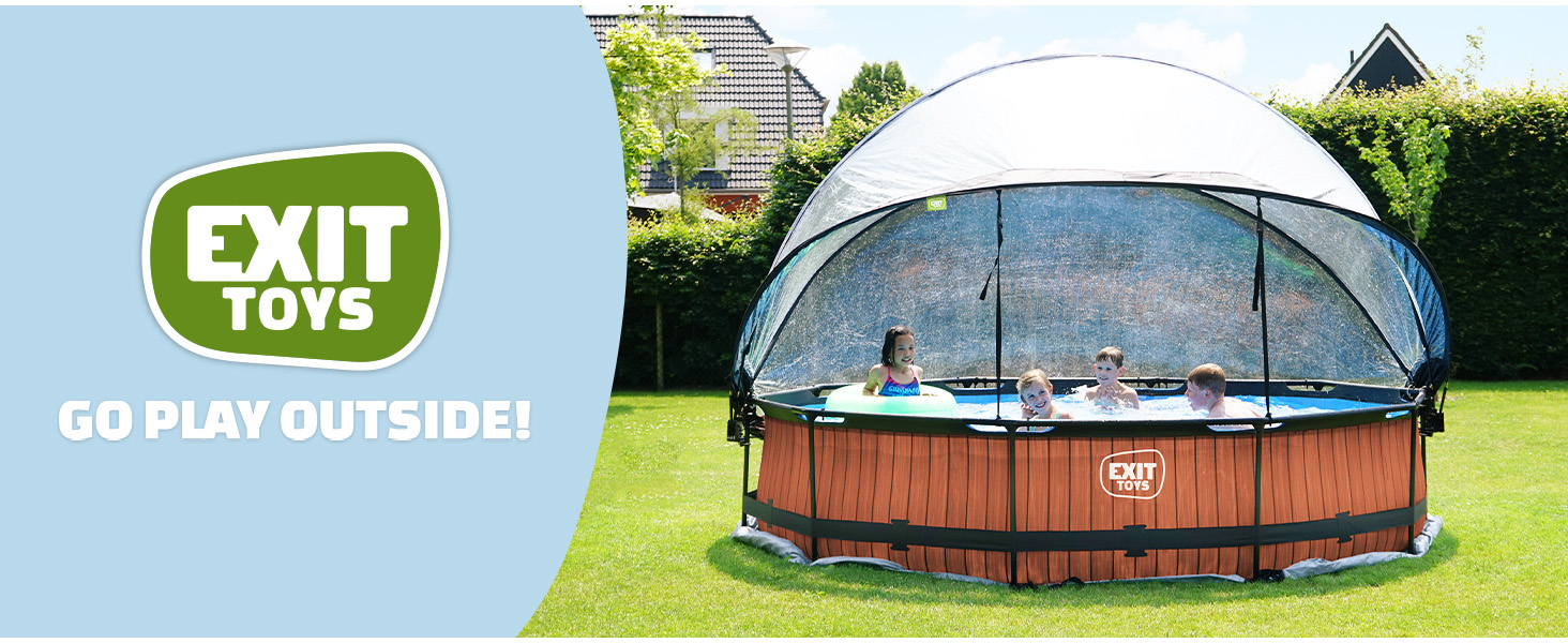 etezen piscine jardin auvent rond universel