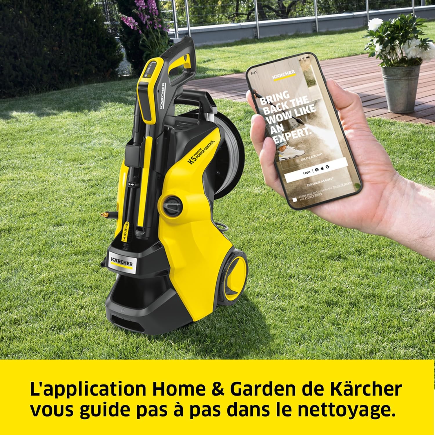etezen - K 5 Premium - 12,5 kg - 145 bar, 500l/h, 40m²/h, accessoires