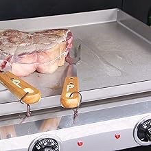 etezen, plancha électrique, plancha inox, fabrication française, made in France