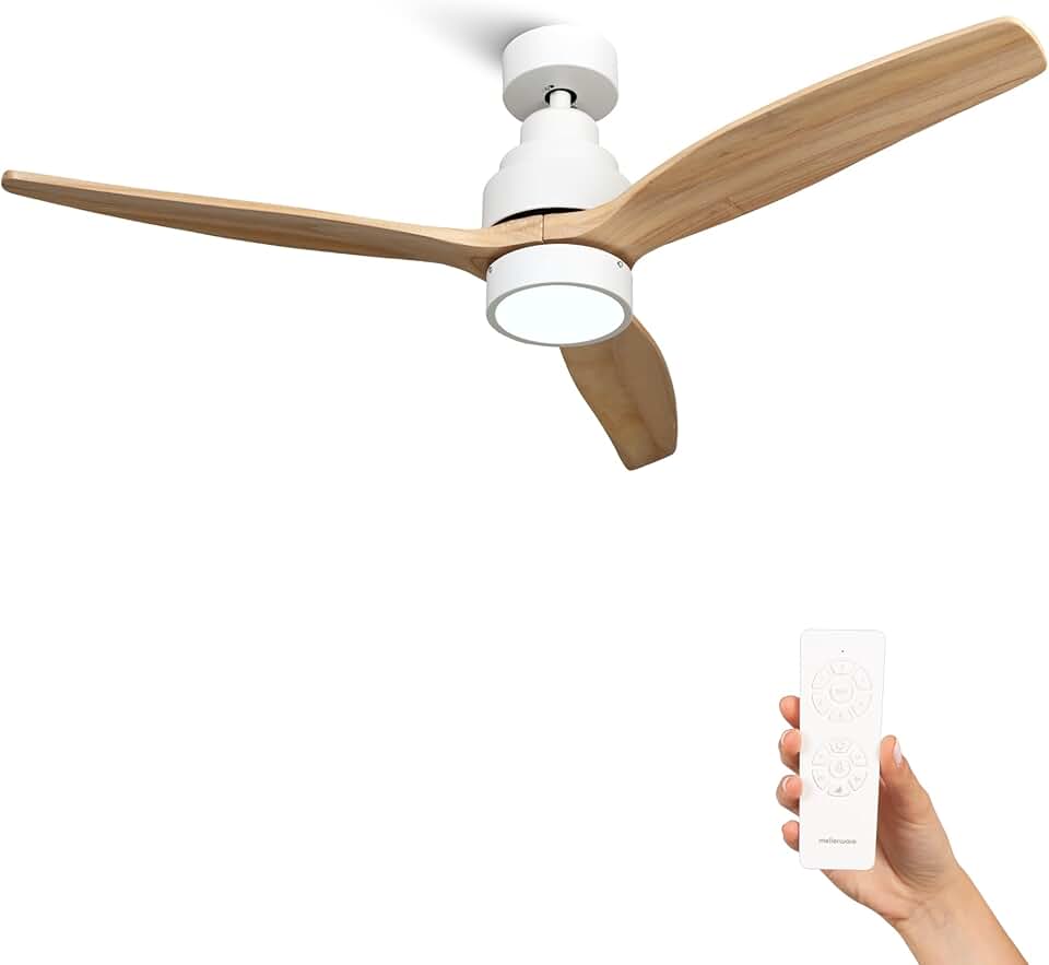 etezen - Brizy! Bright - 132cm - 45W, télécommande, LED, 6 vitesses