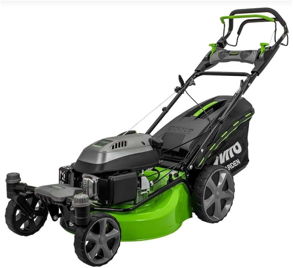 etezen - tondeuse thermique série Pro - 508mm - 6,5CV 196cm³, 6 hauteurs, mulching, éjection, 2000m²
