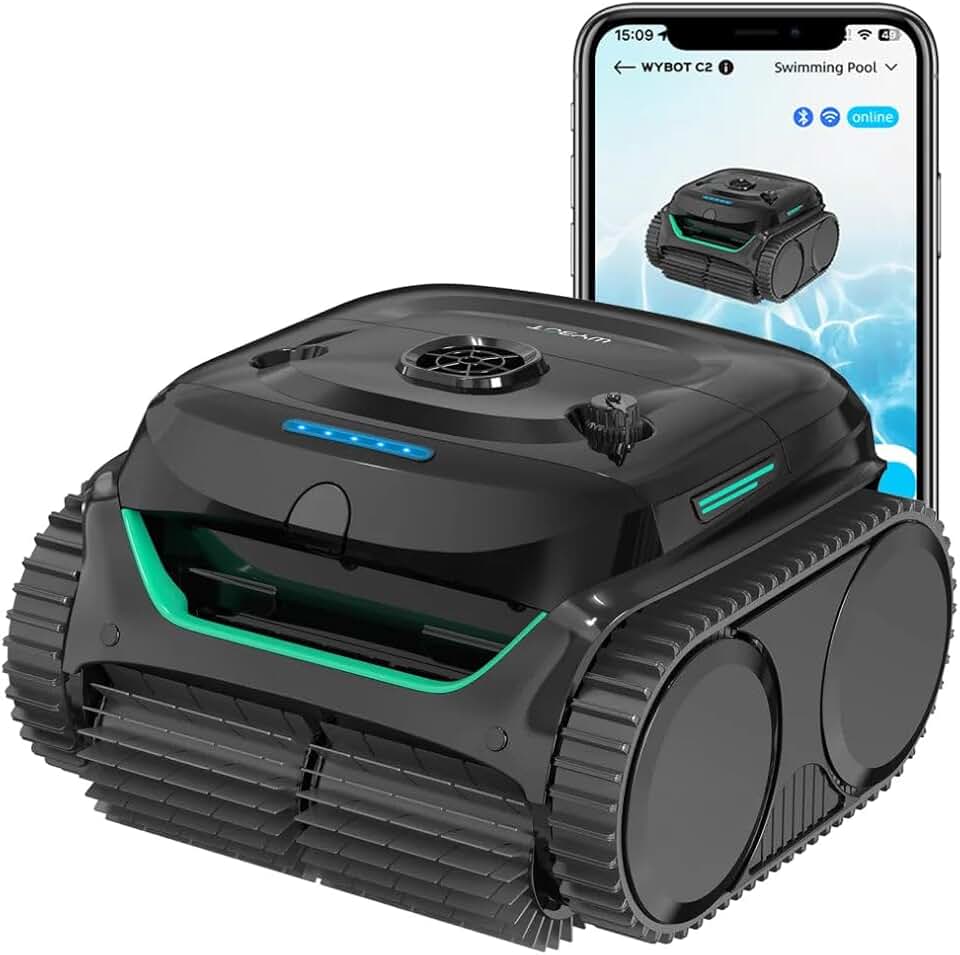etezen - Robot Piscine C2 - sans fil, nettoyage automatique, batterie