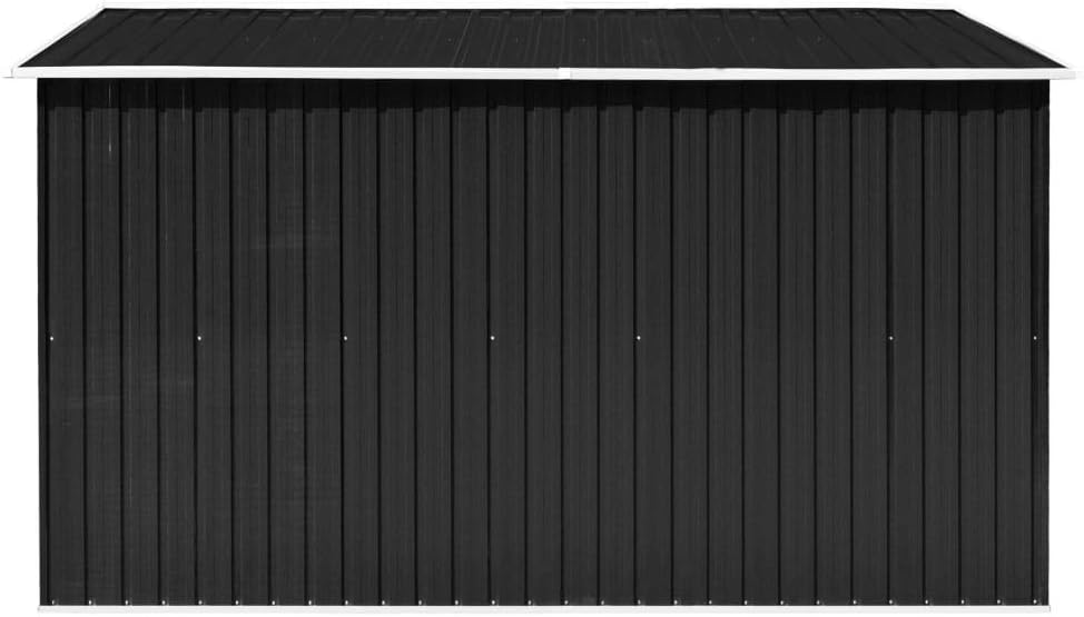 etezen Abri de Jardin 257x298x178 cm Métal Anthracite,Maison & Jardin, Pelouses & Jardins, Vie en extérieur, Structures extérieures, Cabanes & abris de Jardin, Anthracite (Poids 72.36KG)