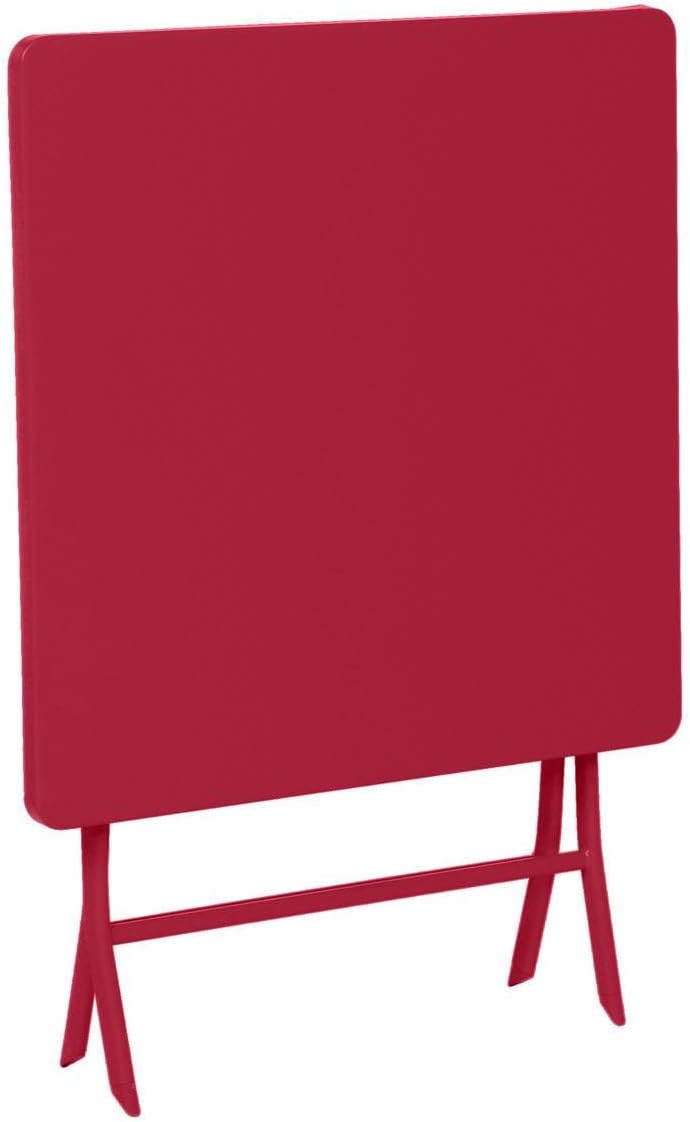 etezen - Greensboro - 2 places 70x70 cm - table de jardin pliante acier renforcé