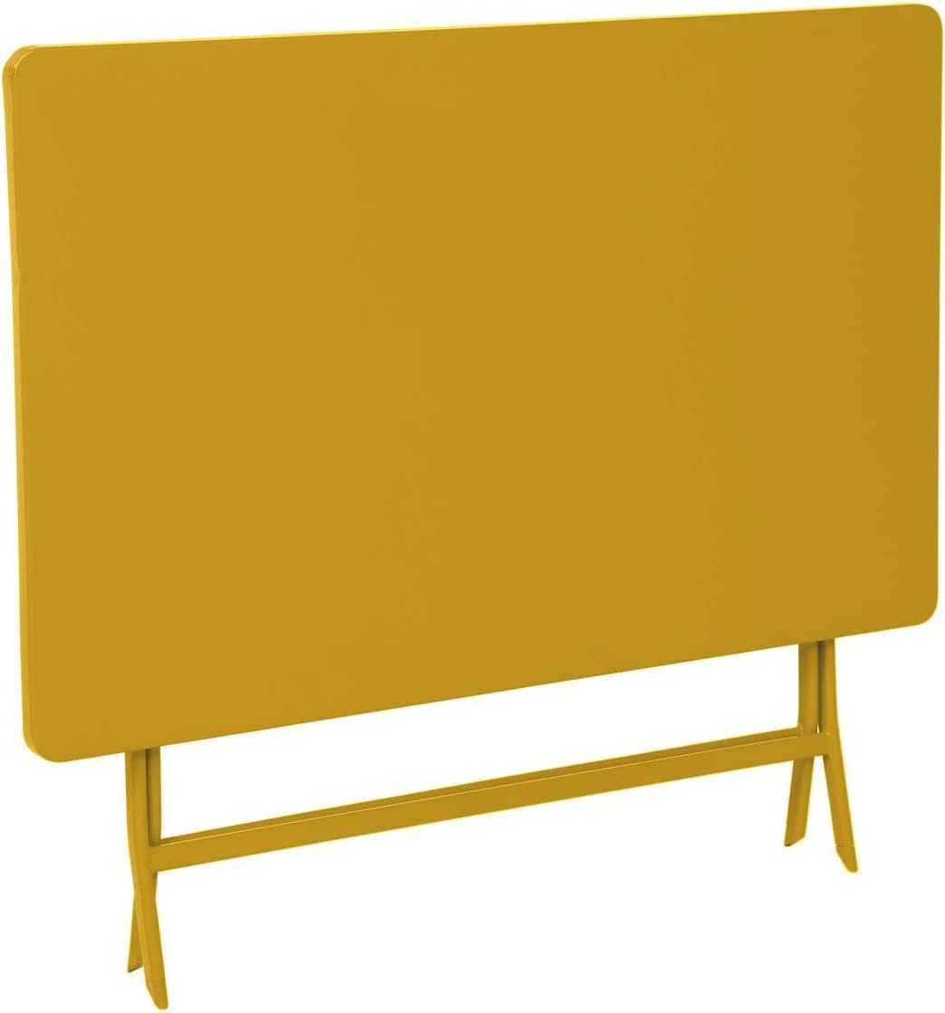 etezen - Greensboro - rectangulaire pliante 4 places - acier epoxy antirouille