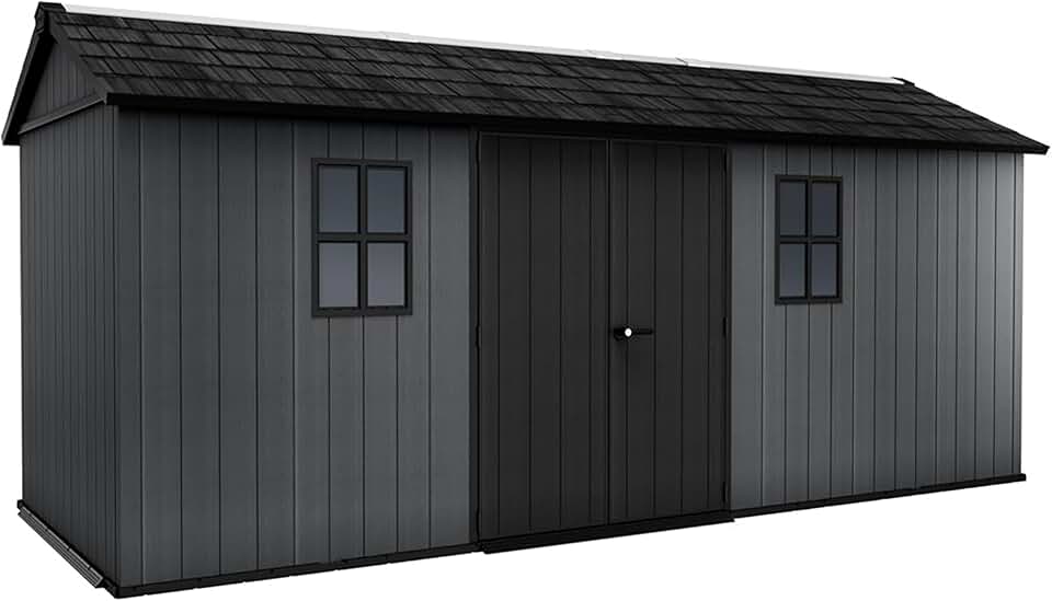 etezen - Newton Plus - 11,2 m² abri jardin bois gris 1775
