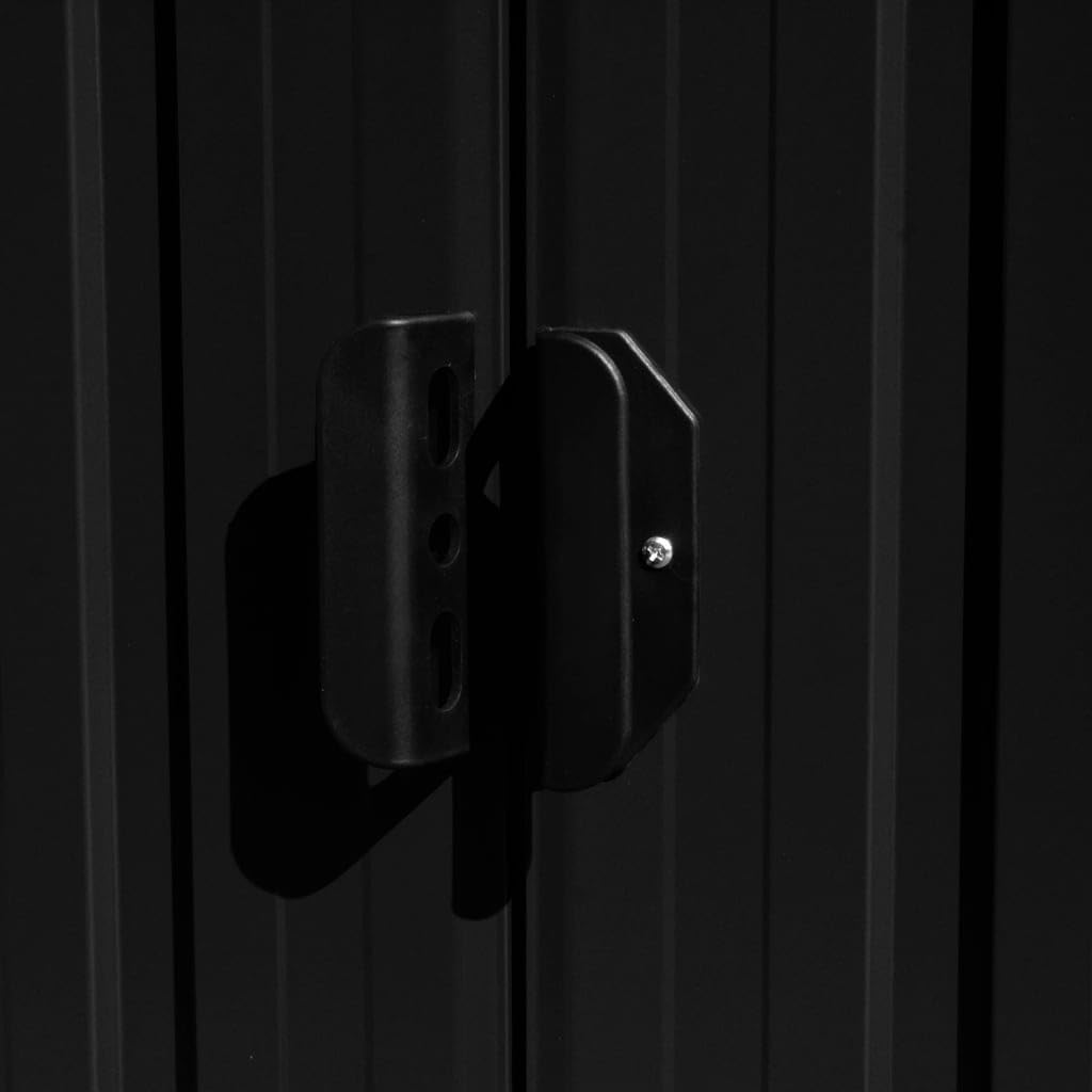 etezen Abri de Jardin 257x298x178 cm Métal Anthracite,Maison & Jardin, Pelouses & Jardins, Vie en extérieur, Structures extérieures, Cabanes & abris de Jardin, Anthracite (Poids 72.36KG)