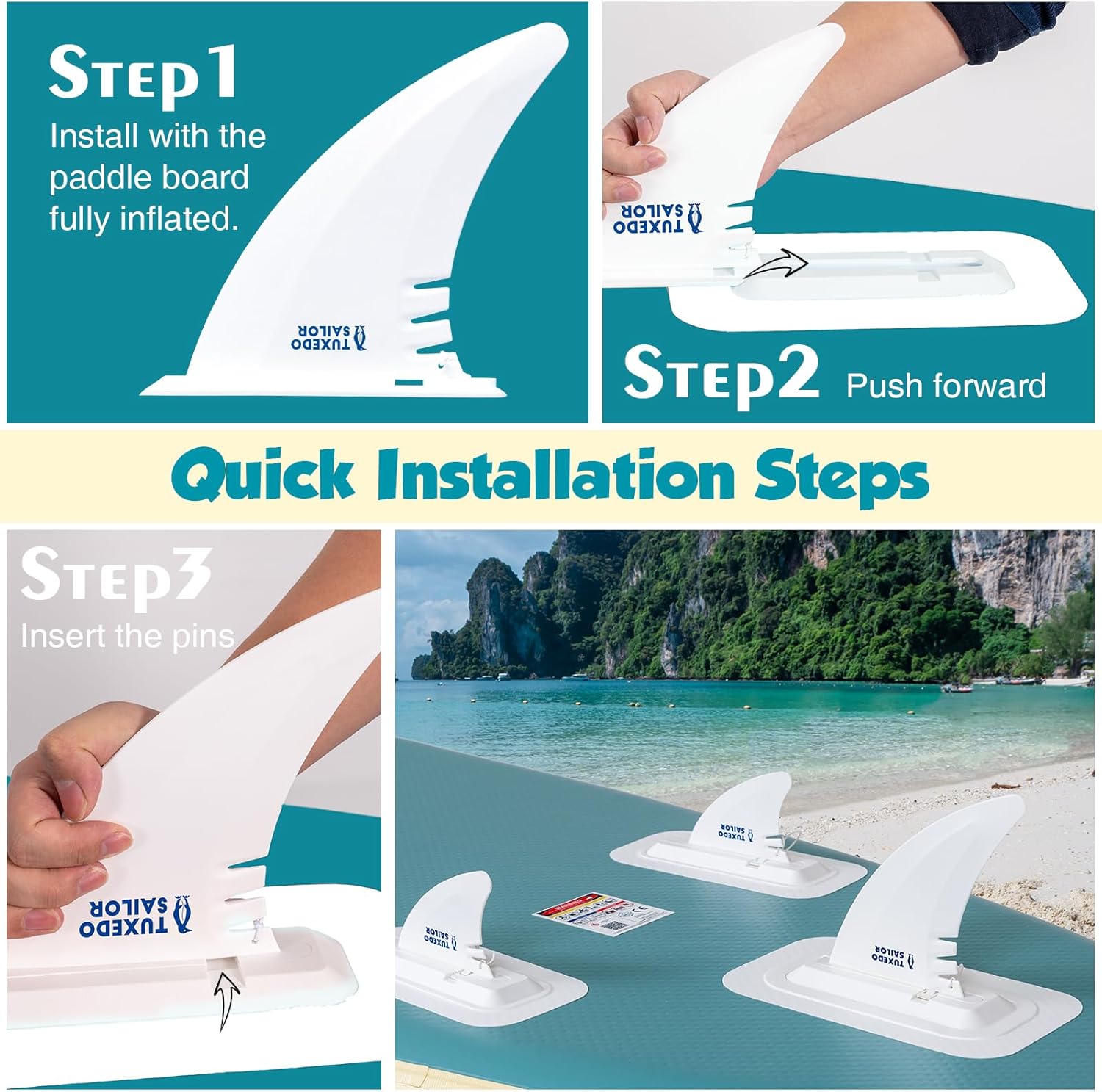 etezen - Paddle gonflable adulte - planche SUP avec accessoires complets