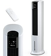 etezen Rafraîchisseur d’Air Colonne 3 en 1, 7L avec 7 Vitesses, 3 modes de fonctionnement, Os...