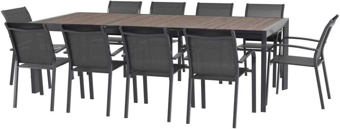 etezen - Evasion - 10 places - table aluminium extensible extérieur