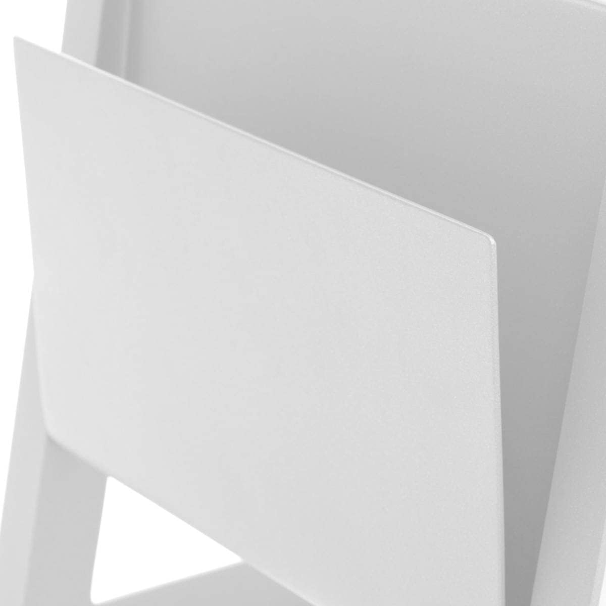etezen - table d'appoint Allure - 50x50 cm - acier blanc