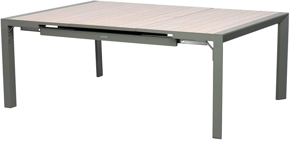 etezen - Evasion - table extensible 10 places - alu et effet bois