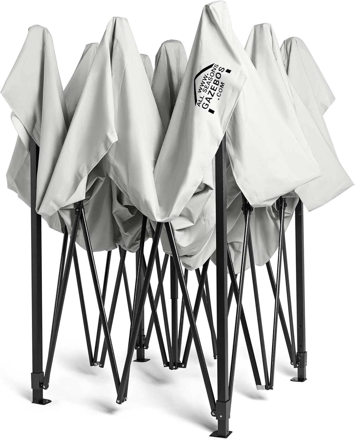 etezen - Pop-up tonnelle série 3x3m - blanche, 100% imperméable