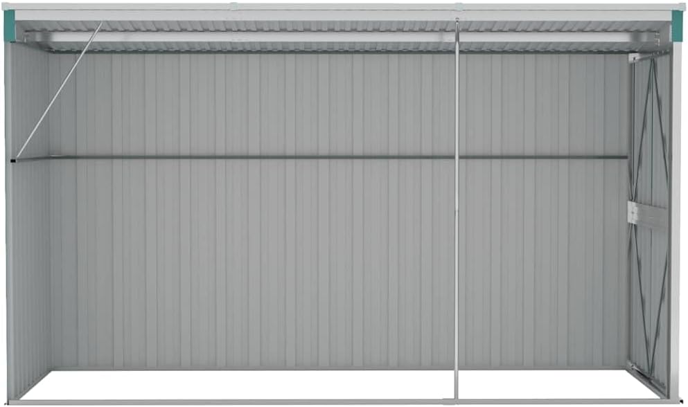 etezen Abri de Jardin Mural Vert 118x288x178 cm 
