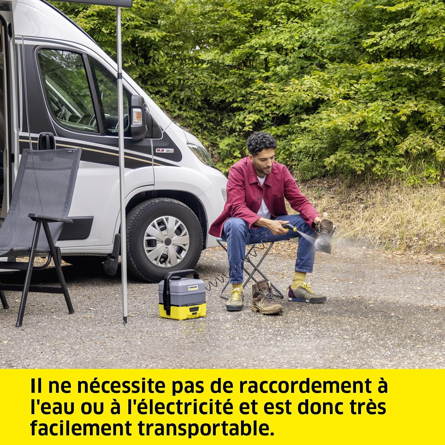 etezen - OC 3 Plus - 26x23x28 cm - nettoyeur mobile, 7L, 2.3kg, batterie Li-Ion