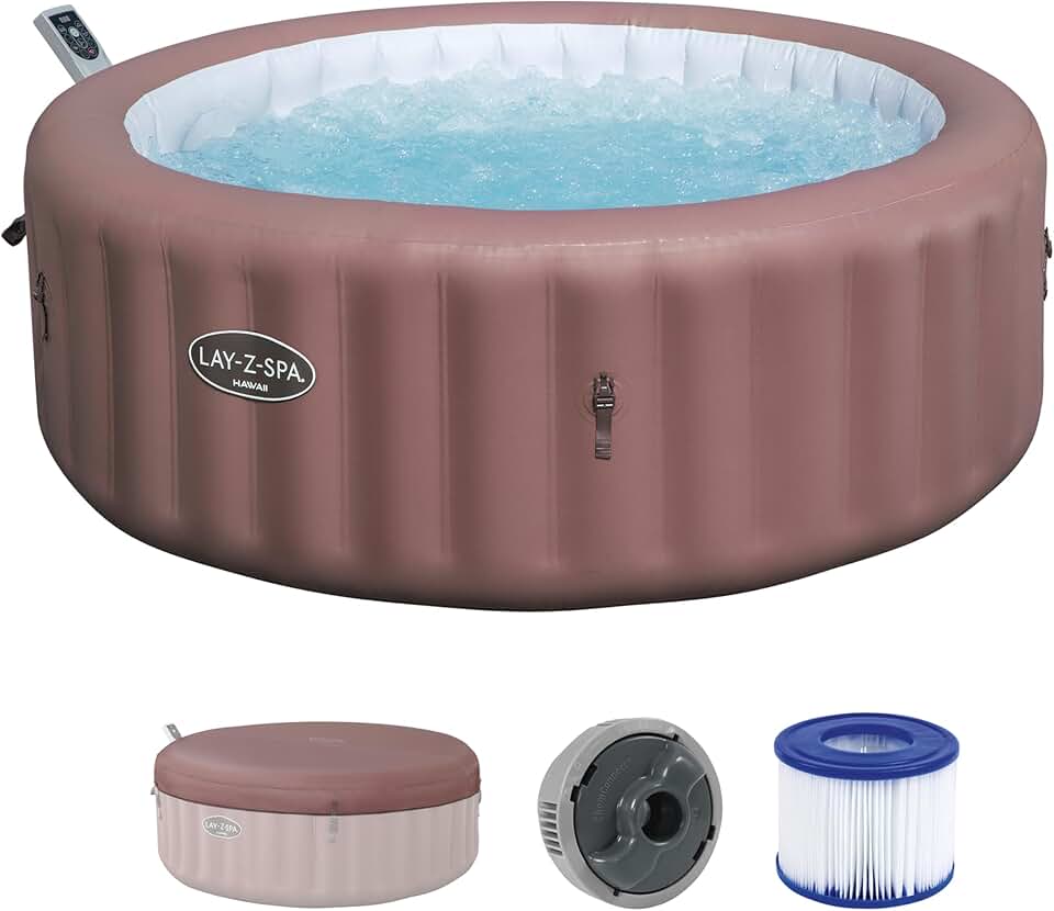 etezen Spa gonflable rond Hawaii Smart AirJet Energy Sense 4 - 6 places