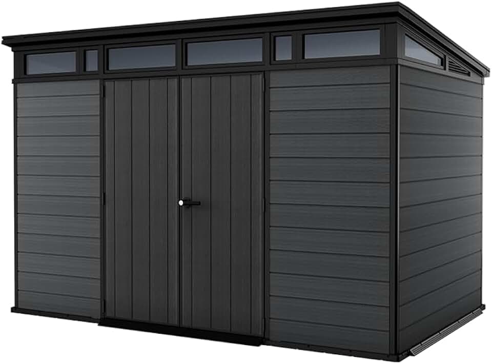 etezen - Abri de jardin Cortina - 7,15 m² - structure résistante