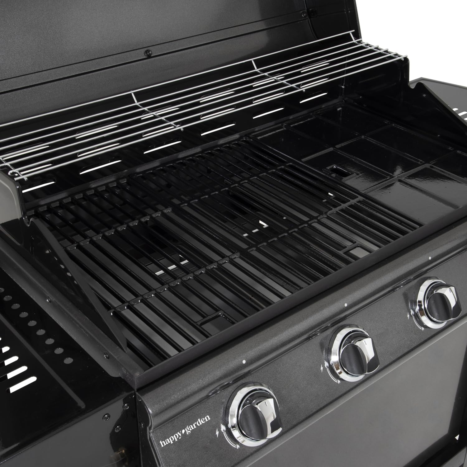 etezen - Barbecue gaz RENO - 4 brûleurs 14kW avec thermomètre