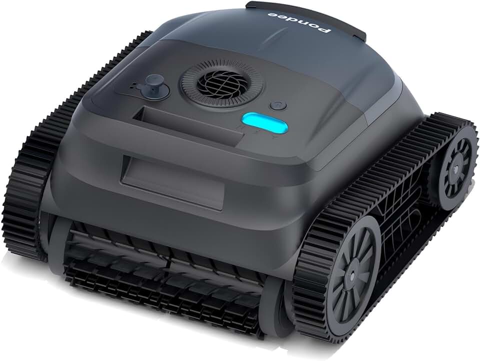 (Upgrade 2026) etezen X5 Robot de Piscine sans Fil Fond et Parois, Aspirateur 21 m³/h Saugkraft, Navigation Intelligente, 3 Moteurs Brushless, Autonomie 180 Min, Ligne d'eau, Bassins jusqu'à 300m²