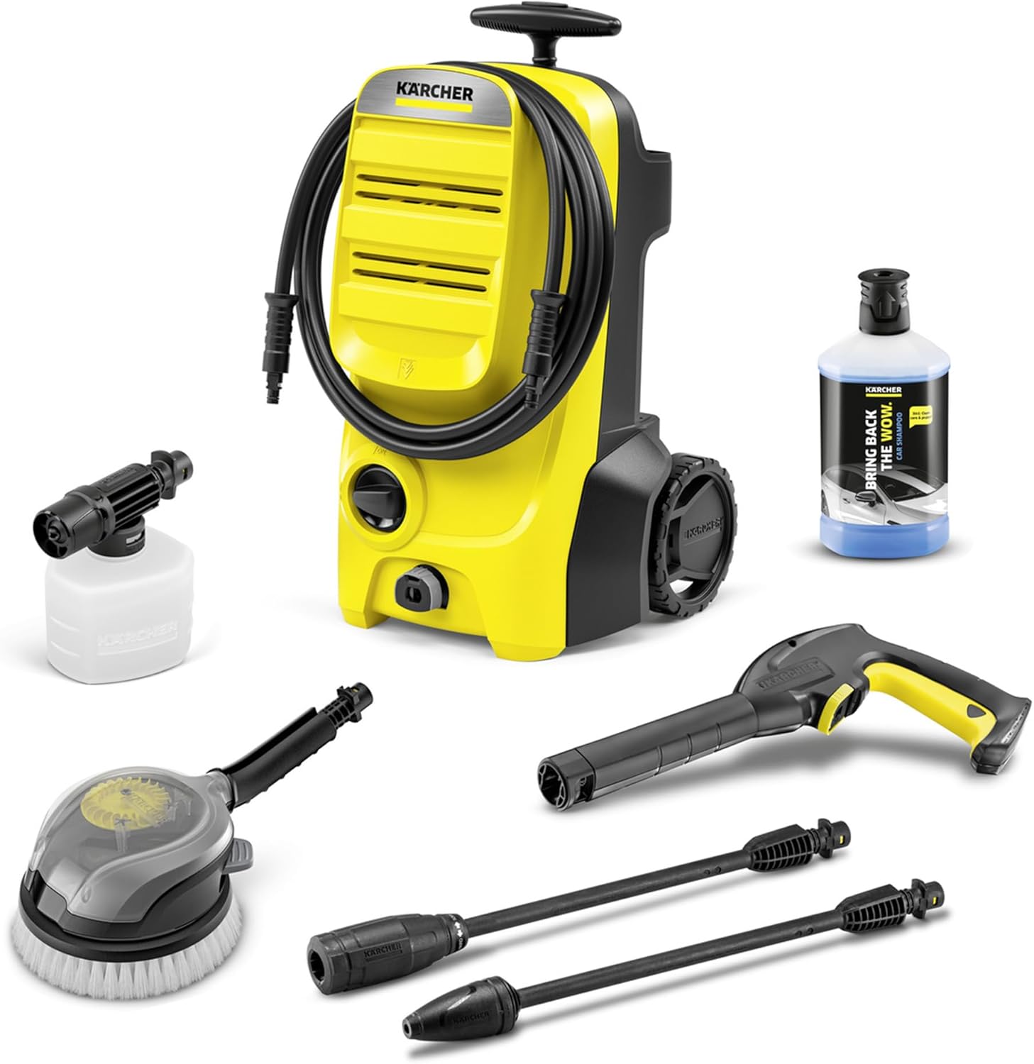 etezen - K4 Classic - 4,6kg - 130 bar, 420 l/h, kit voiture, Rotabuse