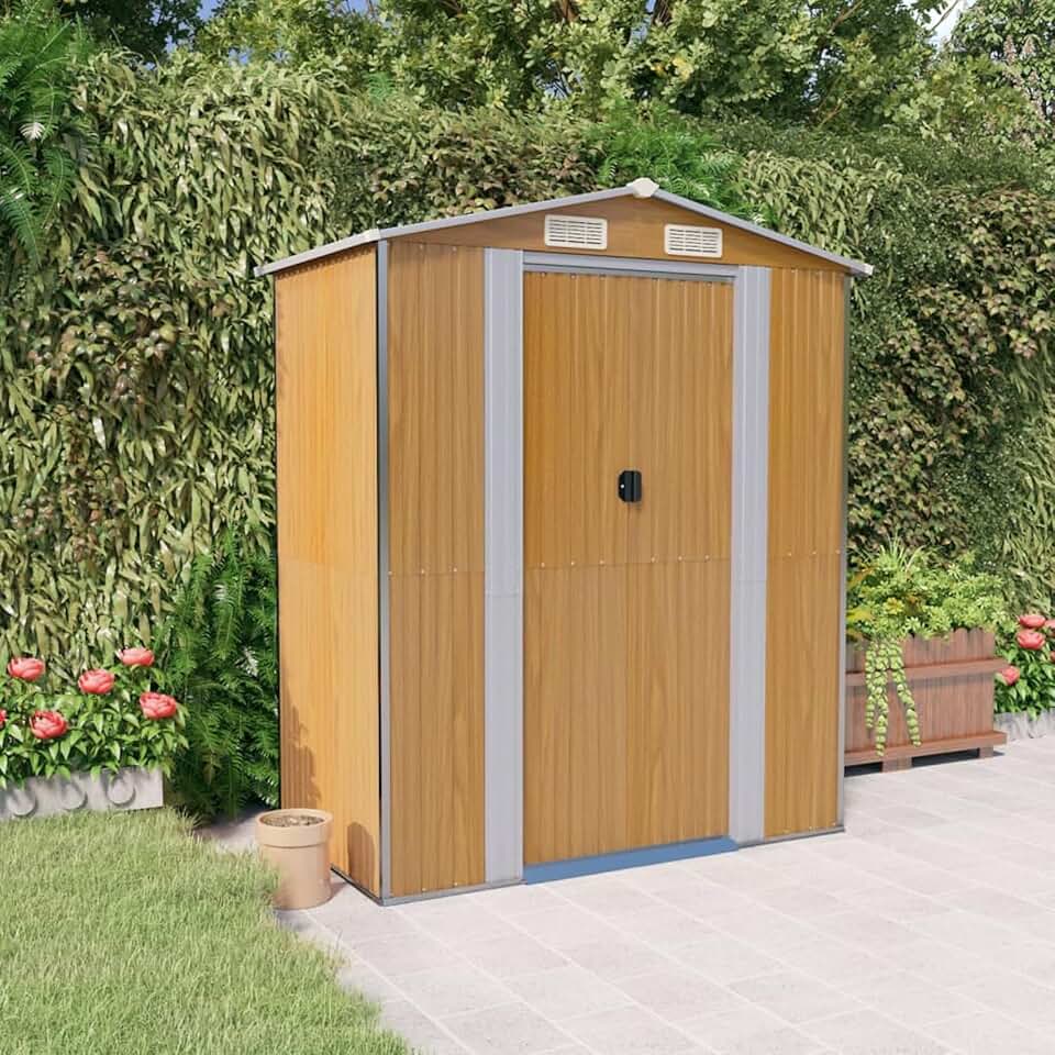 etezen - abri de jardin galvanisé - spacieux, pratique, acier