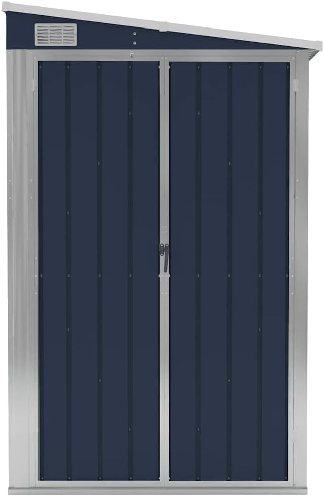 etezen Abri de Jardin Mural Anthracite 118x382x178 cm Acier,Maison & Jardin, Pelouses & Jardins, Vie en extérieur, Structures extérieures, Cabanes & abris de Jardin, Anthracite (Poids 47.9KG)