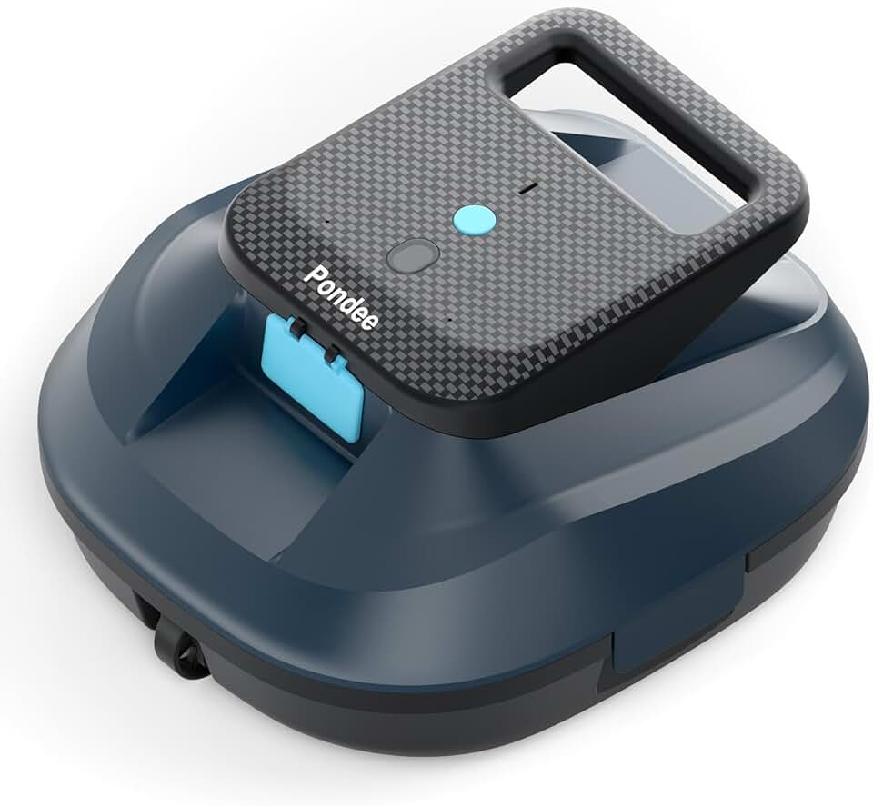 (2026 Nouveau) etezen X2 Robot Piscine sans Fil avec 200 Min Autonomie, Aspirateur Piscine Hors Sol Stationnement Automatique, Recharge Rapide 3.3 h, pour Piscines Hors-Sol et Enterrées jusqu'à 120 m²