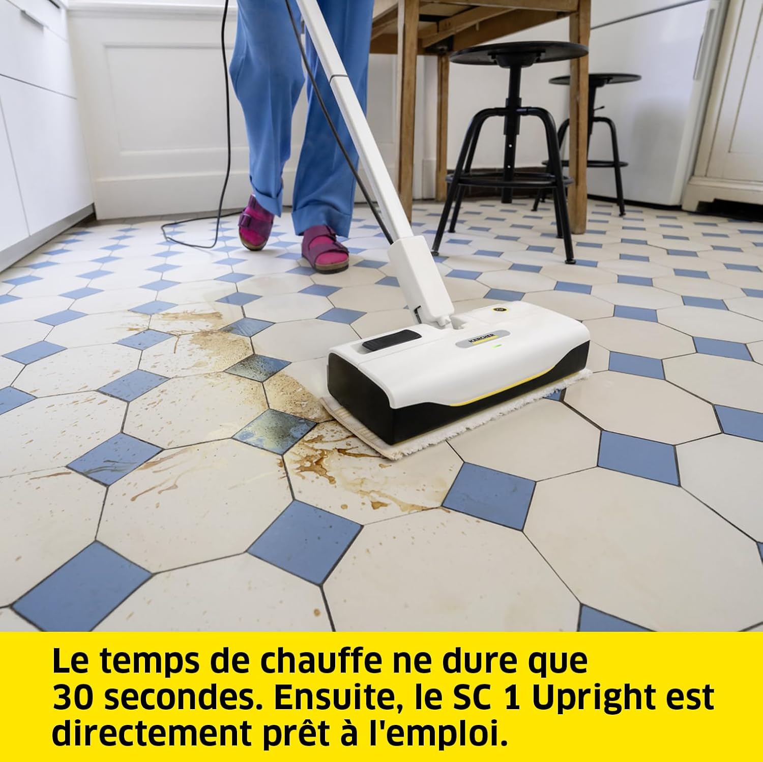 etezen - SC 1 Upright - 30s chauffe, 0,2L, 2,1kg, EasyFix sol